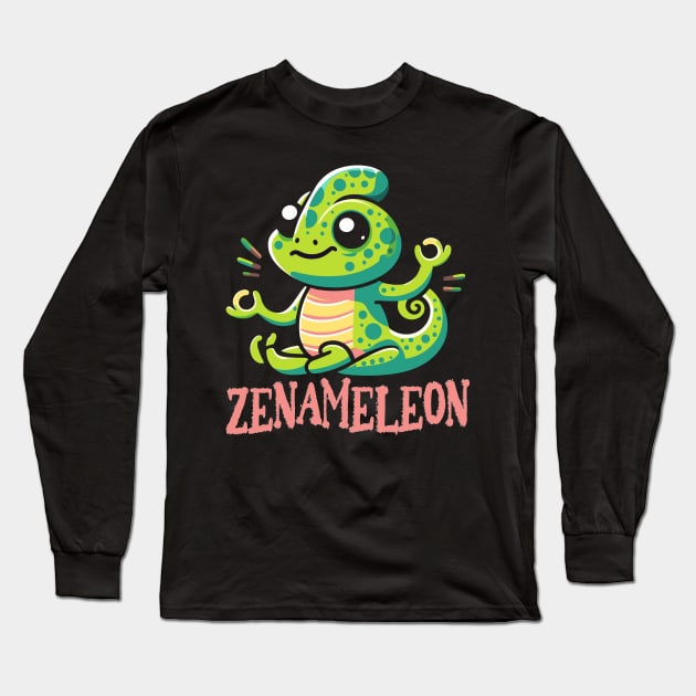 Chameleon Lover Long Sleeve T-Shirt by Outrageous Flavors